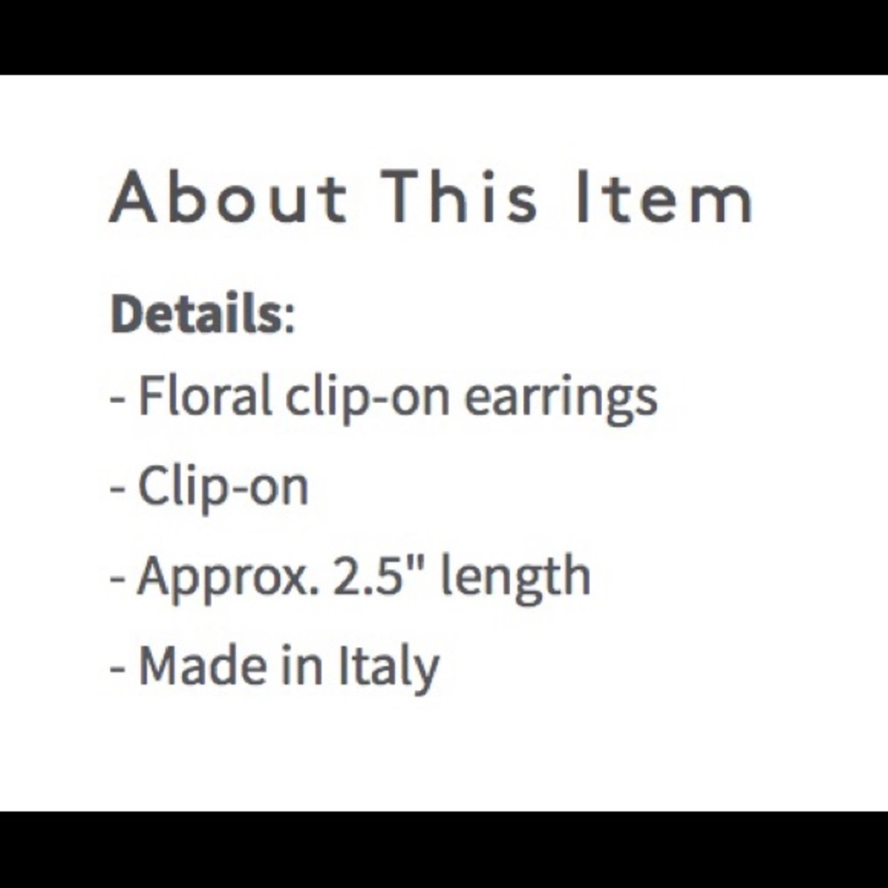 Moschino Pink Floral Clip-On Earrings - Picture 4 of 6